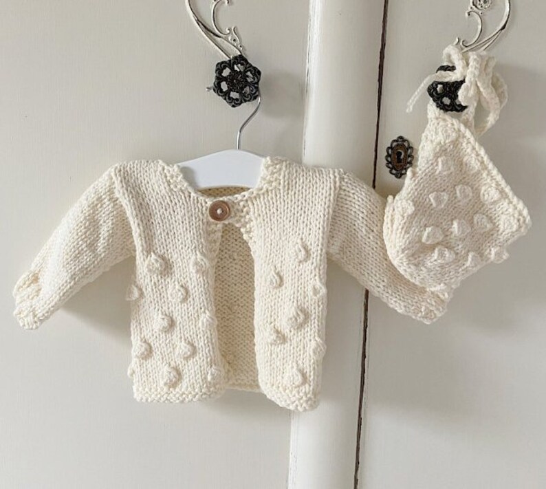 hand knitted baby cardigans uk