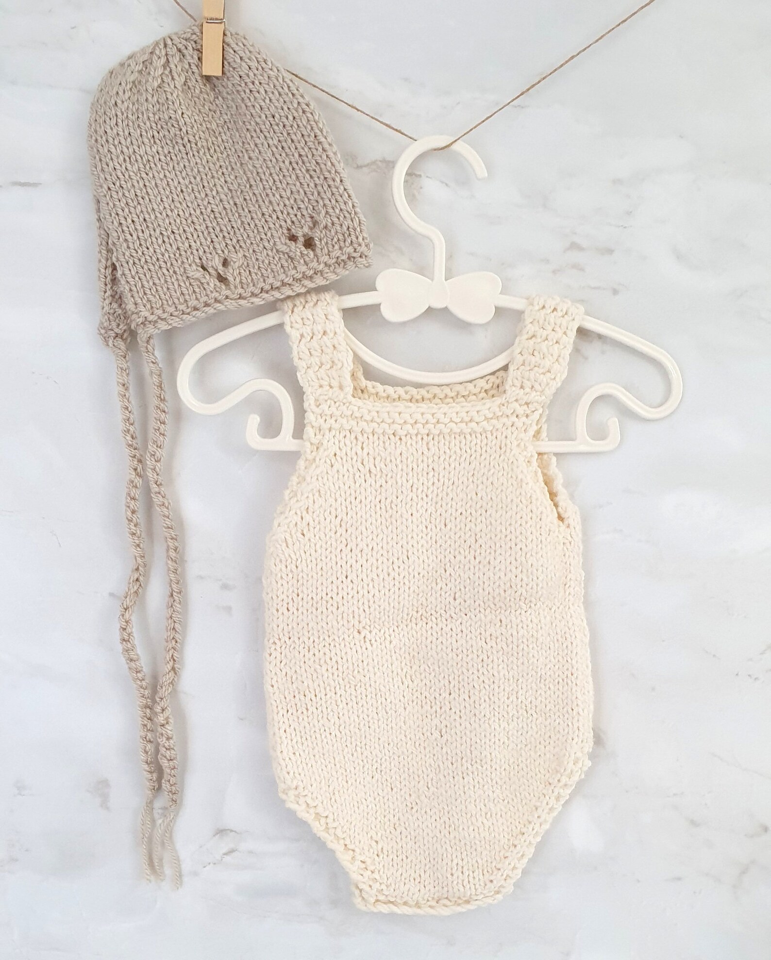 Knitted Baby Romper for boys and girls Handmade Knit Baby Etsy