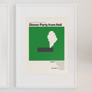 Real Housewives of Beverly Hills 'Dinner Party From Hell' Art Print (MULTIPLE SIZES AVAILABLE)