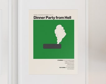 Real Housewives of Beverly Hills 'Dinner Party From Hell' Art Print (MULTIPLE SIZES AVAILABLE)