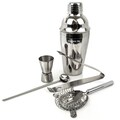 Personalized Cocktail Making Set: Engraved Stainless Steel Bar Gift