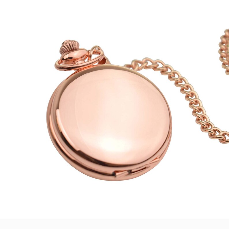 Personalised Rosegold Pocket Watch Pocket Watches for Men Etsy UK