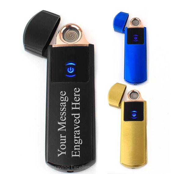Encendedor de cigarrillos a de viento USB electrónico - Etsy España