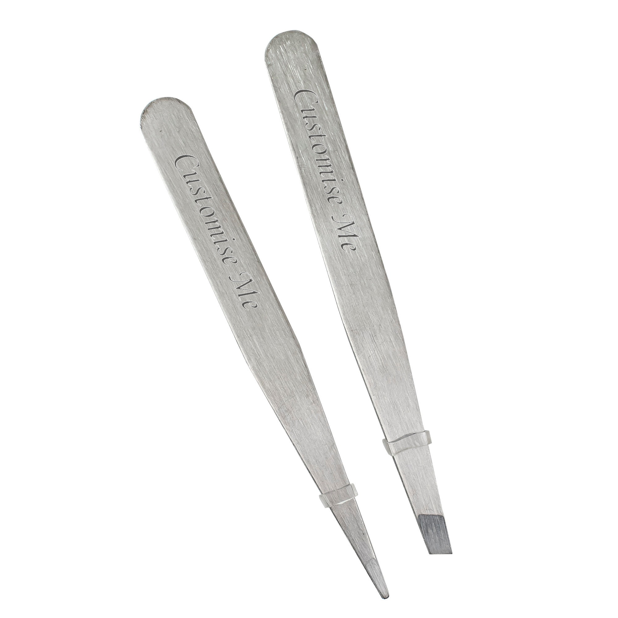 Personalised Silver Tweezers A Set of Precise Tweezers & Etsy