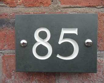 house numbers etsy