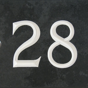 Engraved Slate House Number image 2