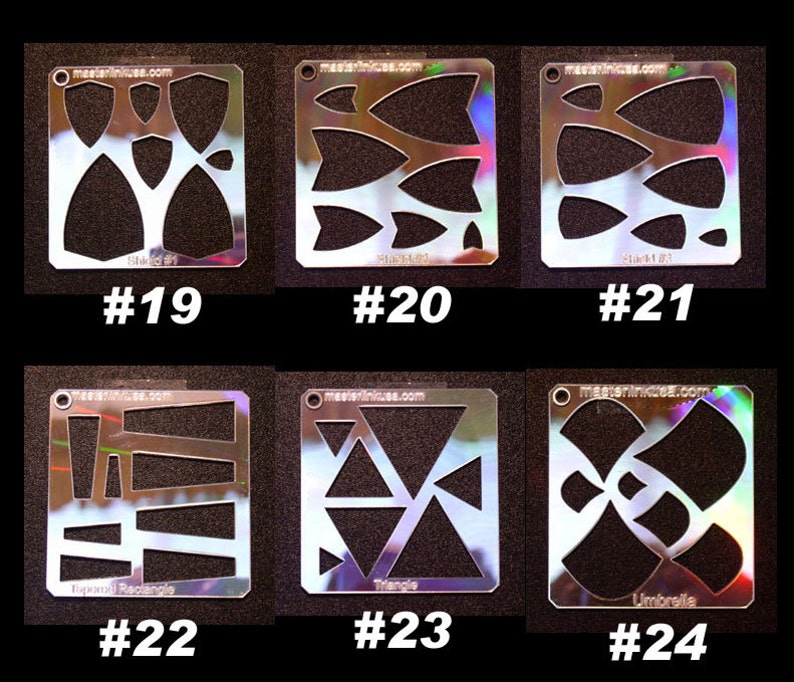 Lapidary Templates Choose 5 From Several Different Styles, Such as