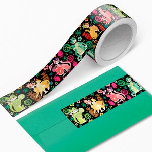 Kitty Cocktails Retro Washi Tape