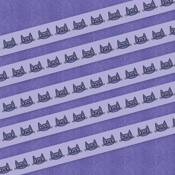 Witchy Moon Cats Washi Tape