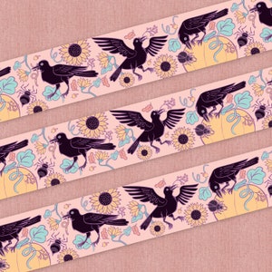Washitape Ravens in the Fall
