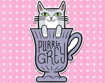 Pegatinas de vinilo Purrl Grey