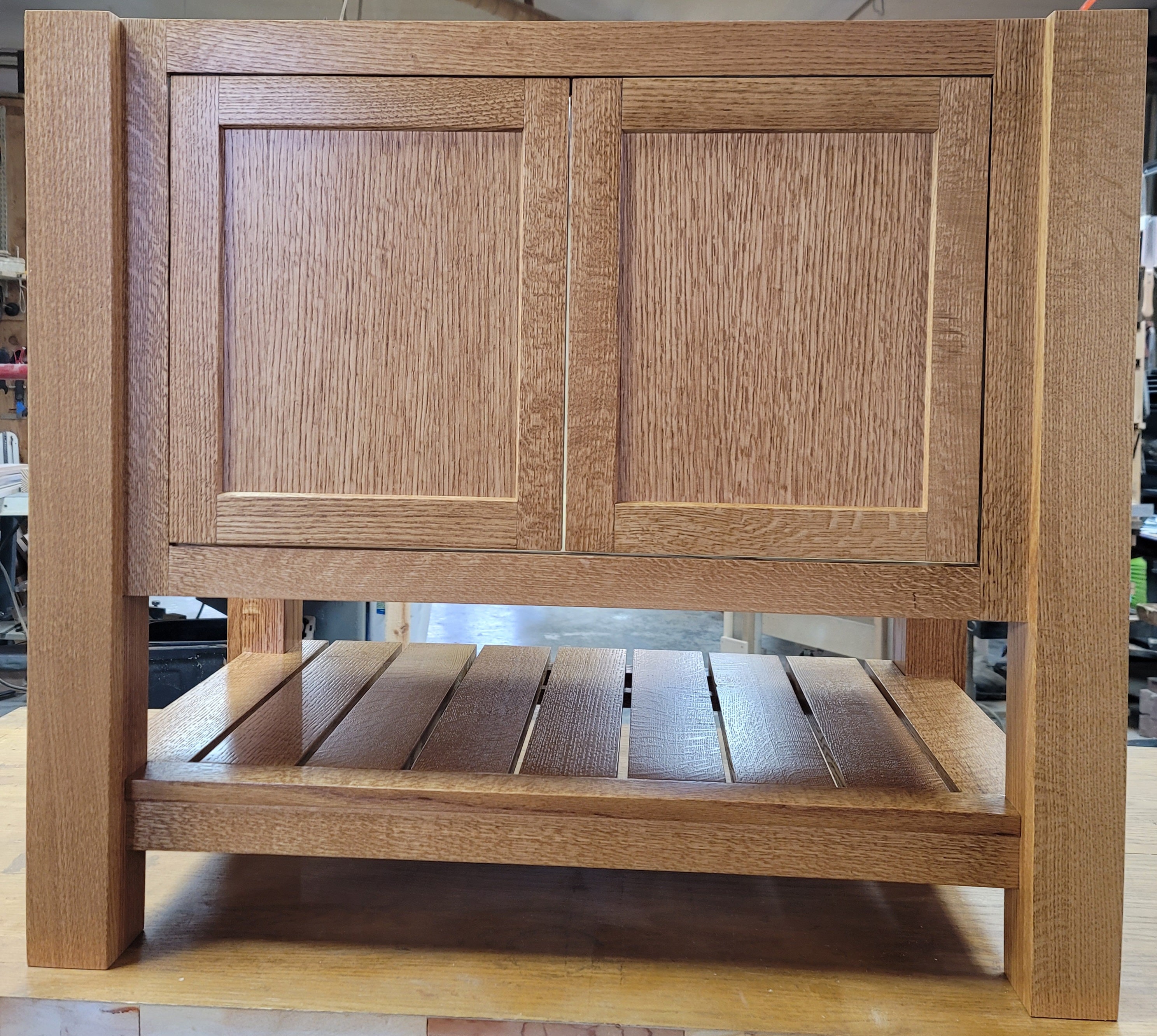 Quartersawn Oak Vanity