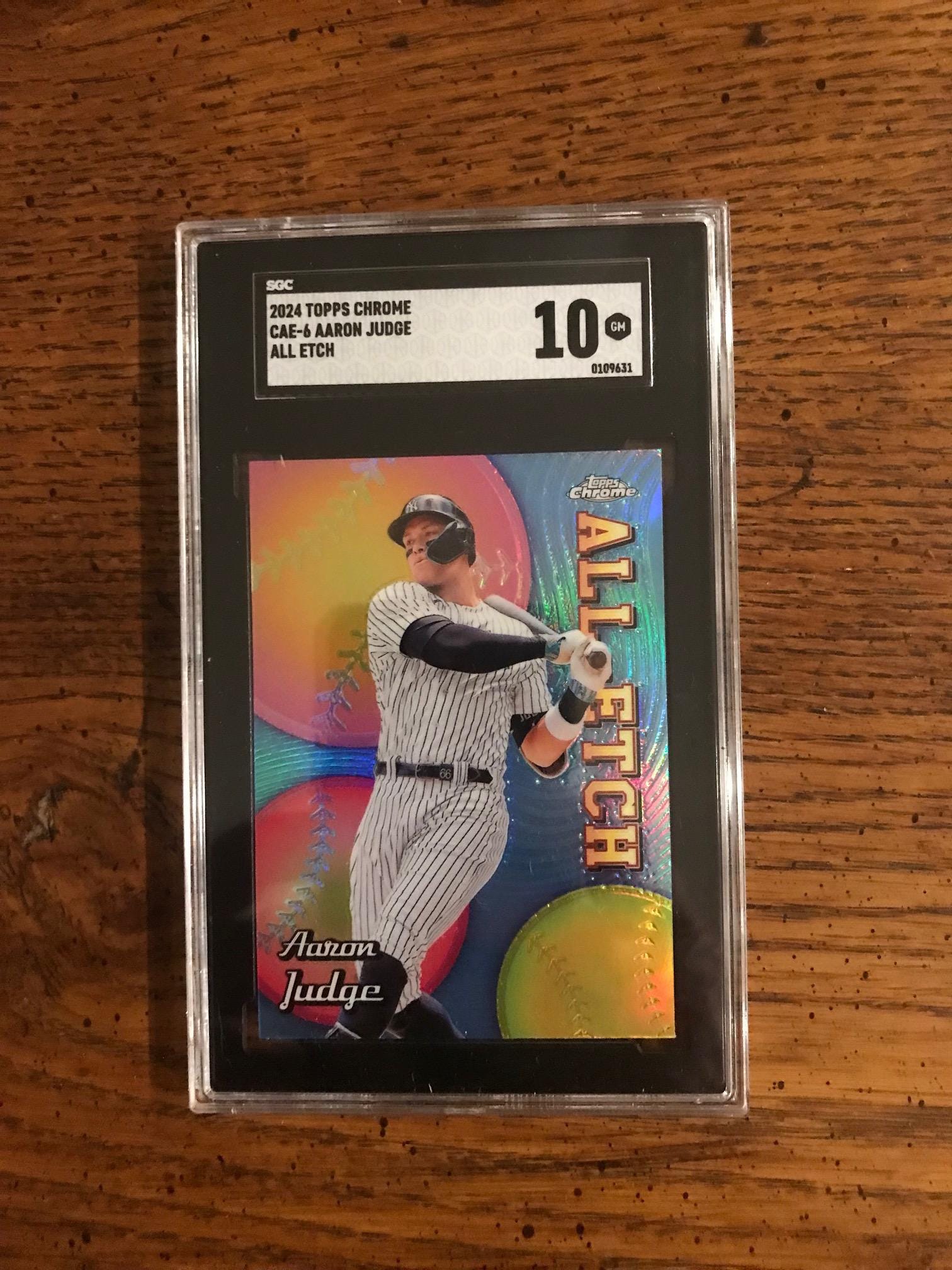 Aaron Judge Graded Cards - Etsy