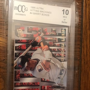 Barry Bonds Graded BCCG 10 1995 Ultra (Original Issue) (As Pictured) (1380)