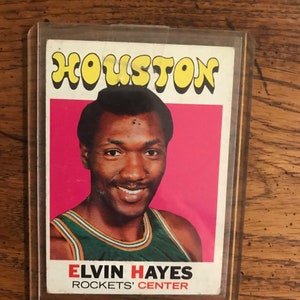 Carte de basket-ball Elvin Hayes 1971-1972 (numéro original) (2712)