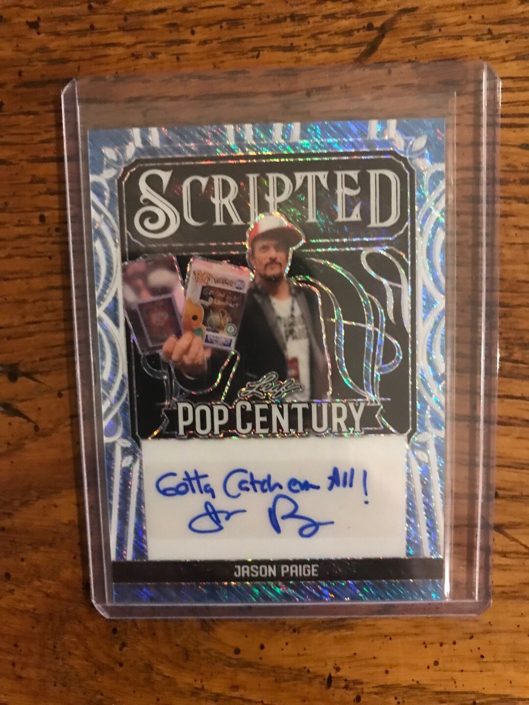 Jason Paige Autograph 1/10 Leaf Pop Century (as Pictured) (3603