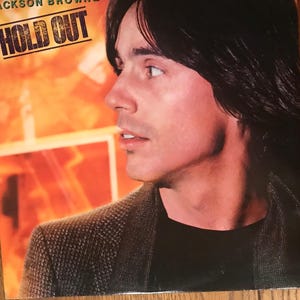 Jackson Browne LP Hold Out  free shipping In USA  (B004)