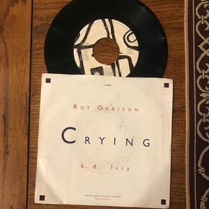 Roy Orbison & K.D. Lang 45 Crying (202)