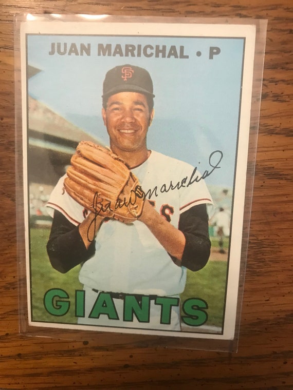 Juan Marichal 1967 Topps Baseball Card as Pictured original 