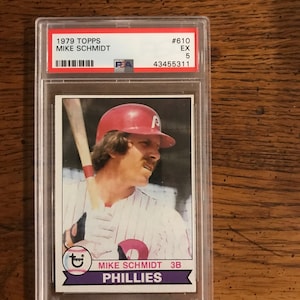 Mike Schmidt 1979 Topps Baseball Card PSA 5 (As Pictured)   (Original Issue)  (04500)