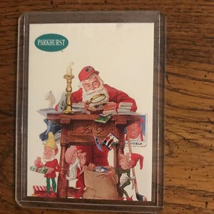 Set de cartes Pro Père Noël 1991 (édition originale) (comme sur la photo) (4560)