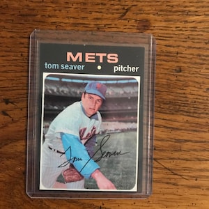 Tom Seaver 1971 Topps Baseball Card (Original Issue) (As Pictured) (5622)