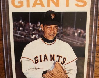 Juan Marichal 1964 Topps Baseball Card (Original Issue) (As Pictured) (6319)