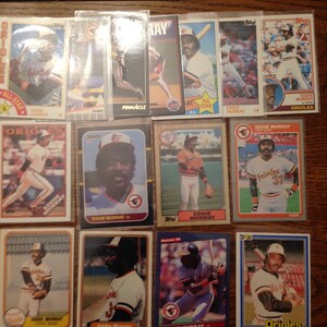 Eddie Murray 15 diverse carte da baseball (come nella foto) (0026)