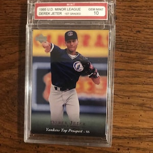 Derek Jeter 1995 Upper Deck Minor League Graded 10 (As Pictured)  (Original Issue) (05081)