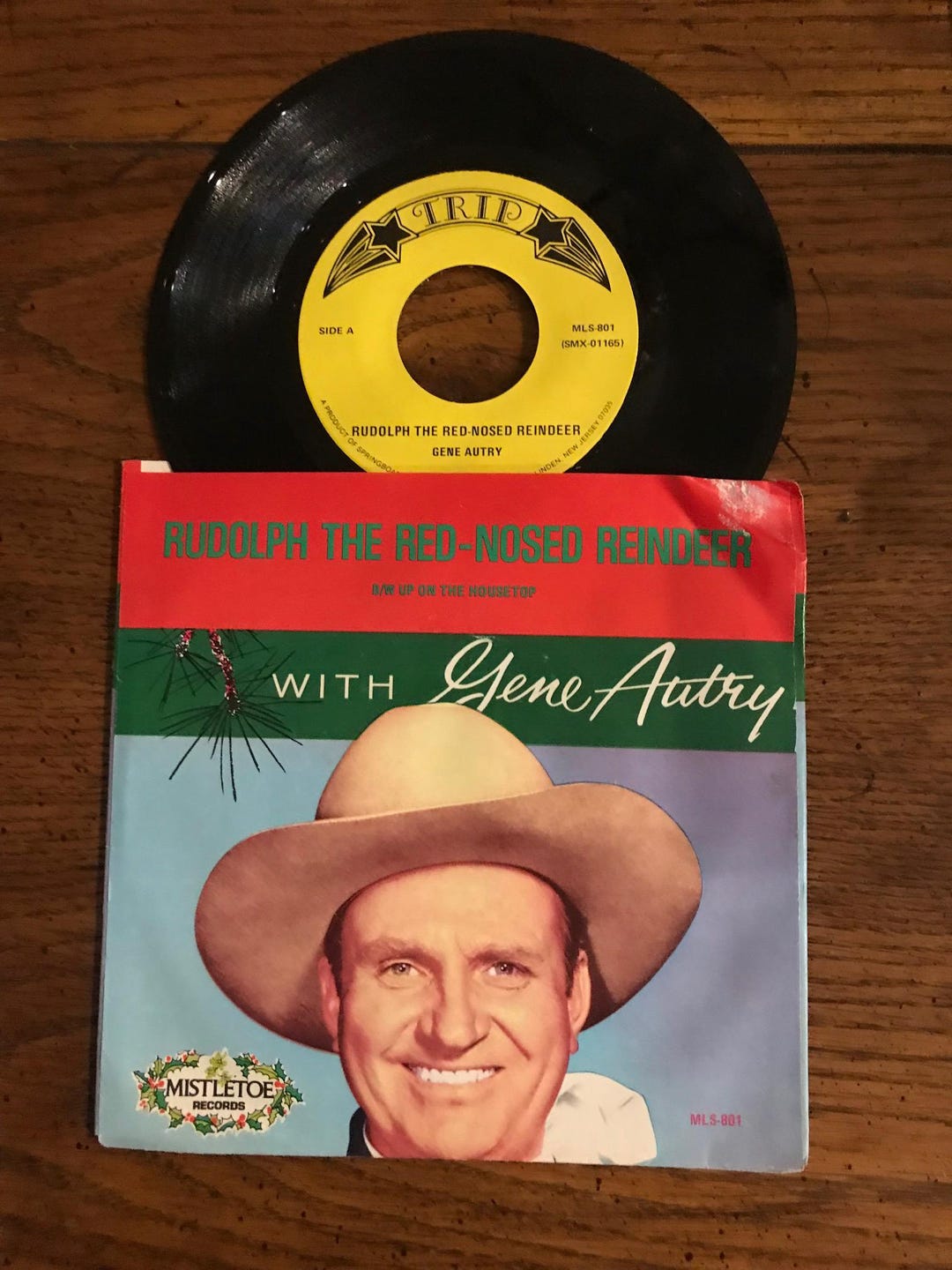 Gene Autry 45 Rudolph the Red Nosed Reindeer Free Shipping in USA (388 ...