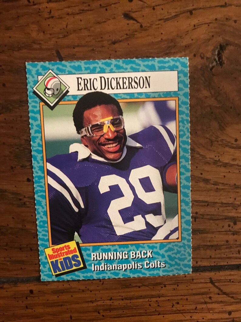 Eric Dickerson Sports Illustrated for Kids as Pictured original Issue
