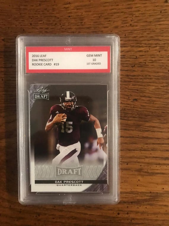 graded rookie football cards Amazon.com: Graded 2020 Panini Prizm Jalen Hurts #343 Rookie RC Football  Card PSA 10 Gem Mint : Collectibles & Fine Art