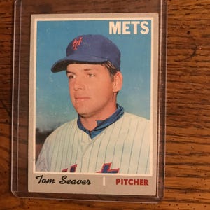 Tom Seaver 1970 Topps Baseball Card (As Pictured) (Original Issue) (6164)