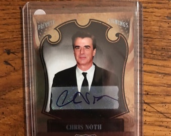 Chris North Autograph Panini Card Americana 33/49 (03452)