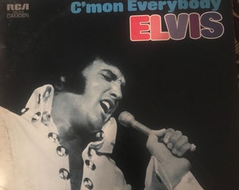 Elvis Presley LP C'mon Everybody (B3)