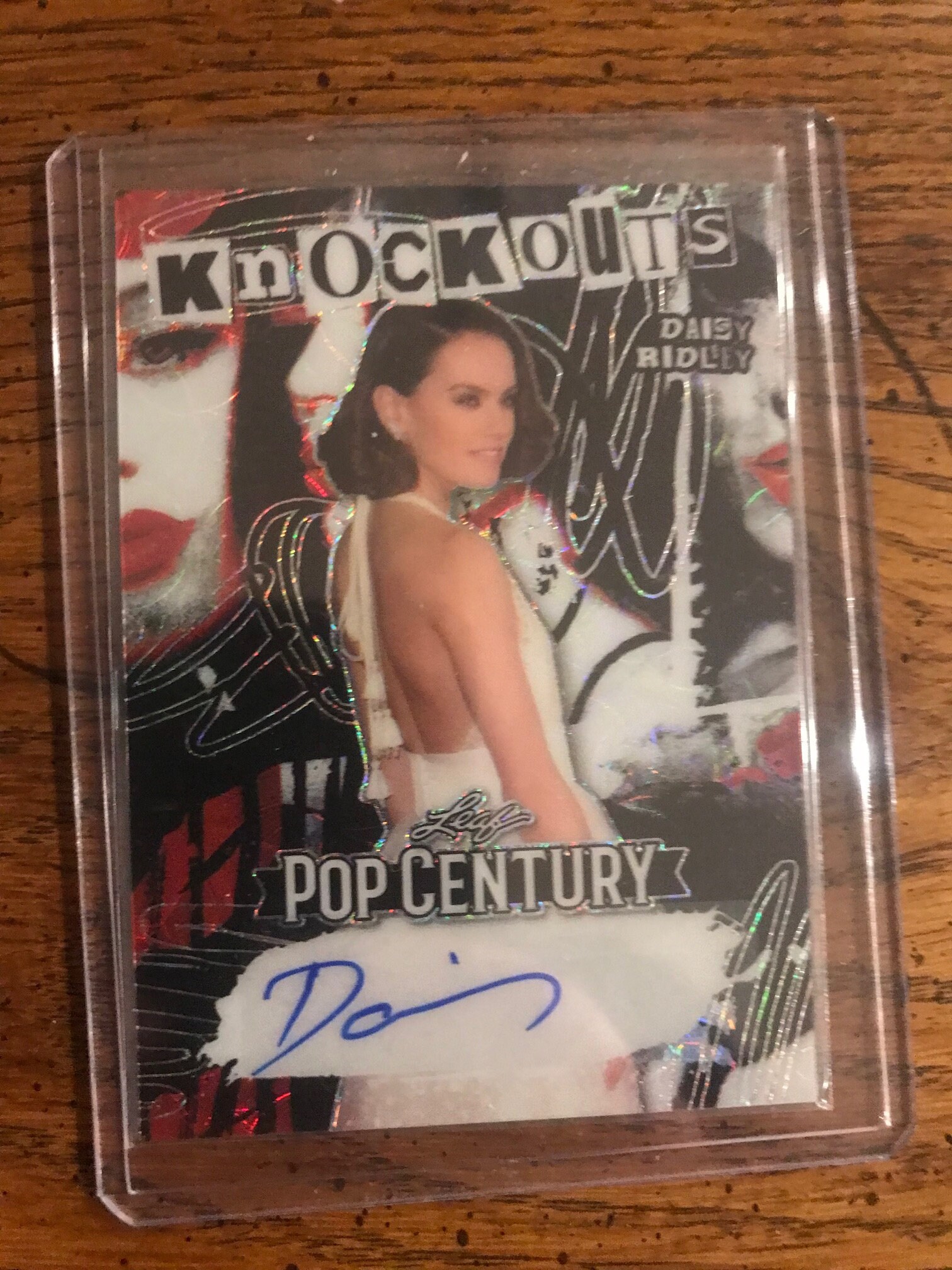 【1/1】Leaf POP CENTURY DAISY RIDLEY 直筆サイン 2020 Leaf Pop Century Daisy Ridley auto デイジーリドリー