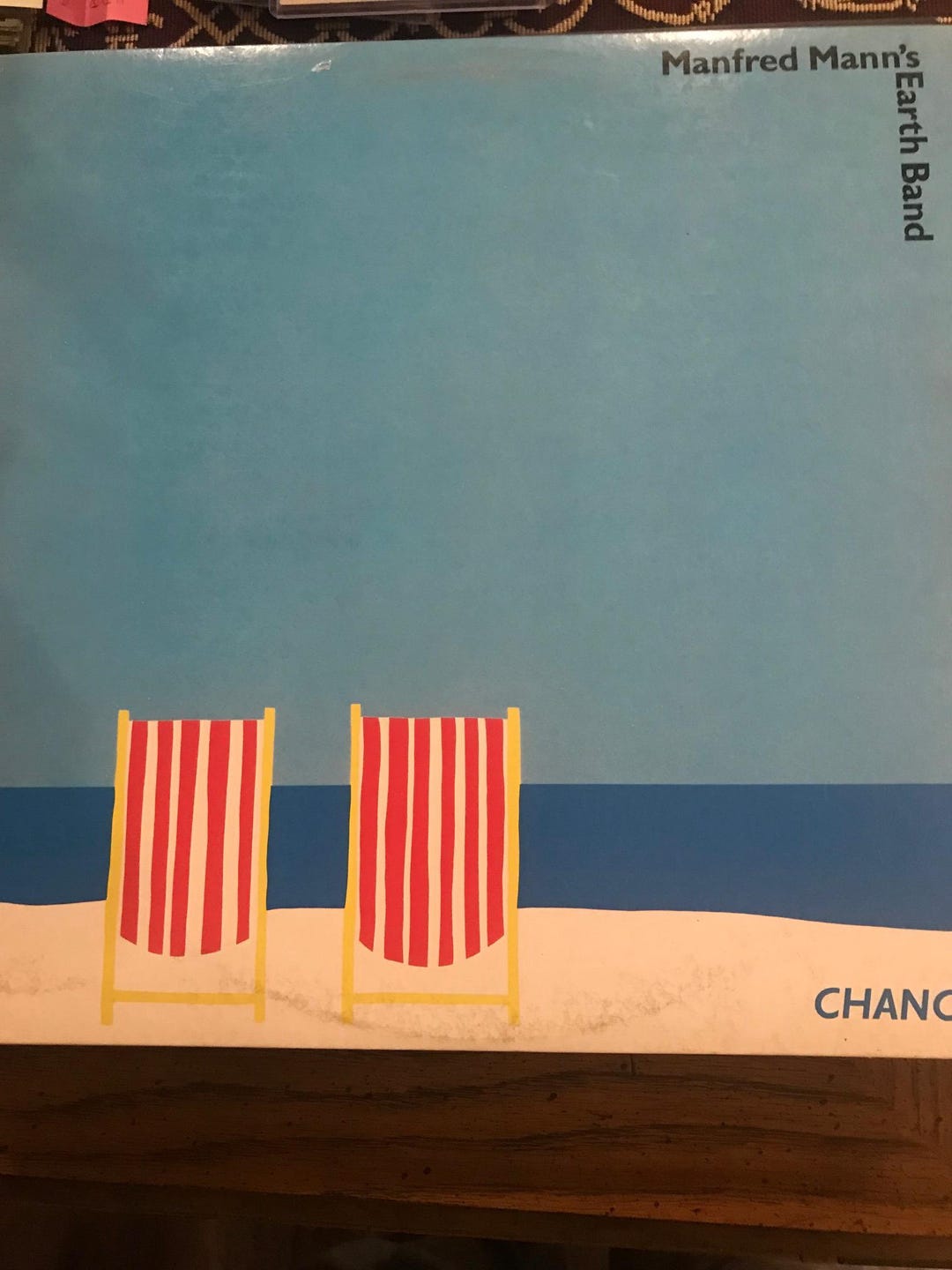 Manfred Mann's Earth Band LP Chance Free Shipping in the USA (B005