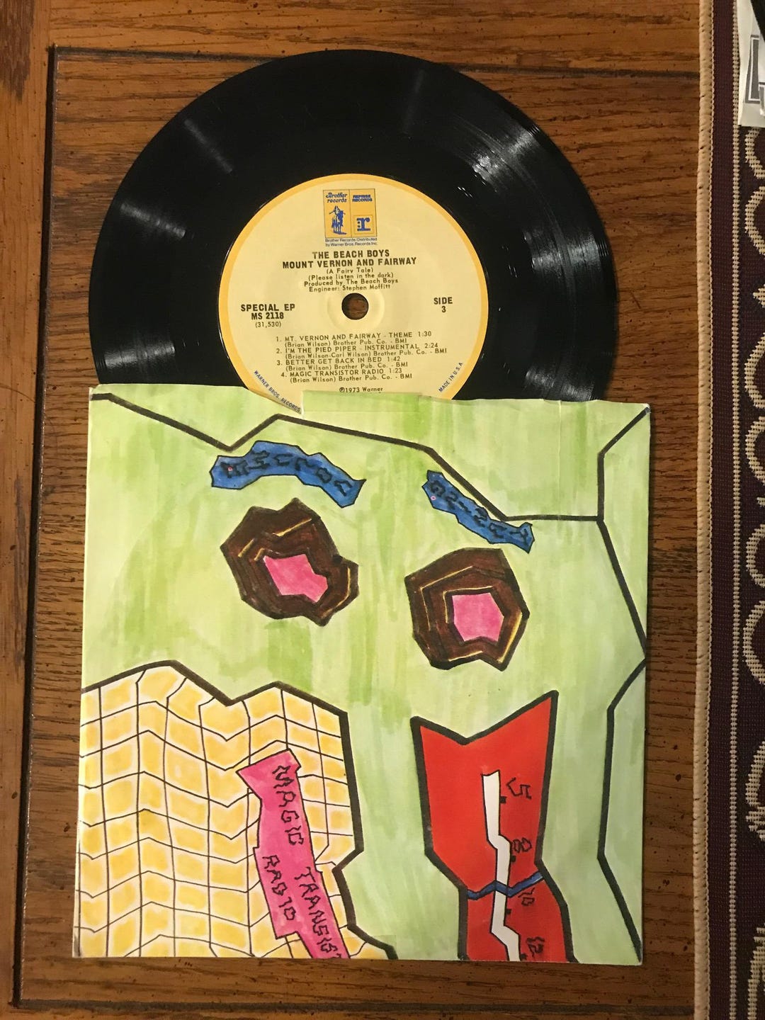 Beach Boys EP Mount Vernon and Fairway (203) - Etsy