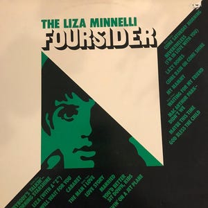 Liza Minnelli LP Foursider free shipping in the USA (B005)