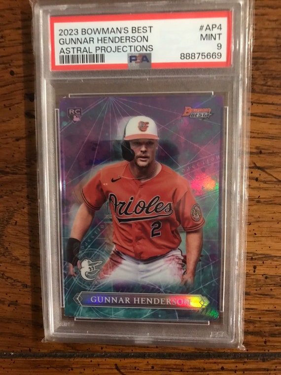 Gunner Henderson Baseball Card PSA 9 Bowman's Best (as Pictured