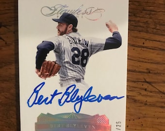 Bert Blyleven Autograph Flawless Baseball Card (original Issue