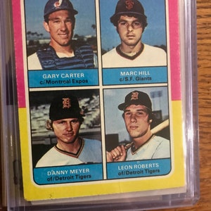 Carta da baseball Topps Rookie di Gary Carter del 1975 (edizione originale) (0381)