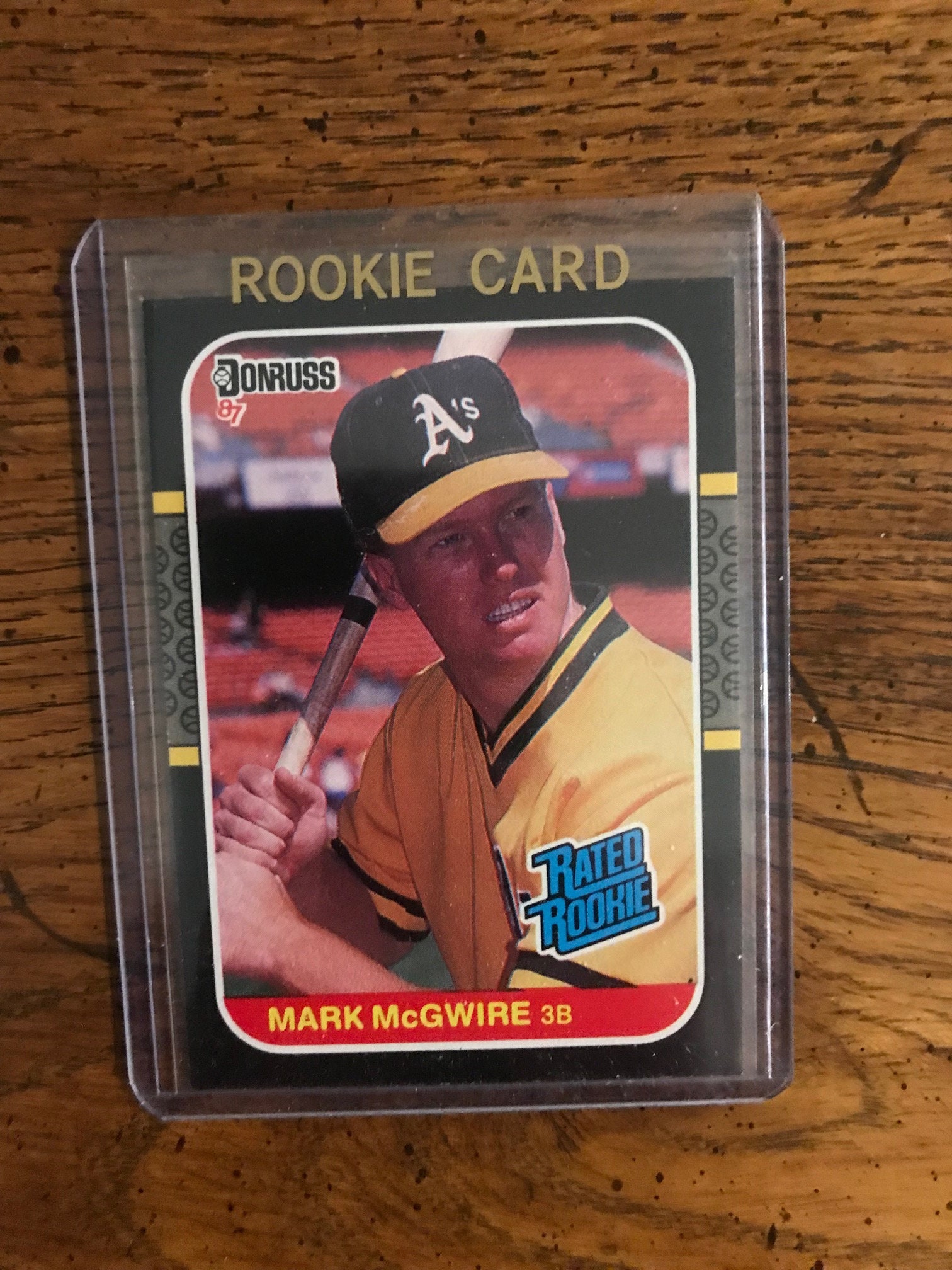 Mark Mcgwire Rated Rookie 1987 Donruss (original Issue) (as