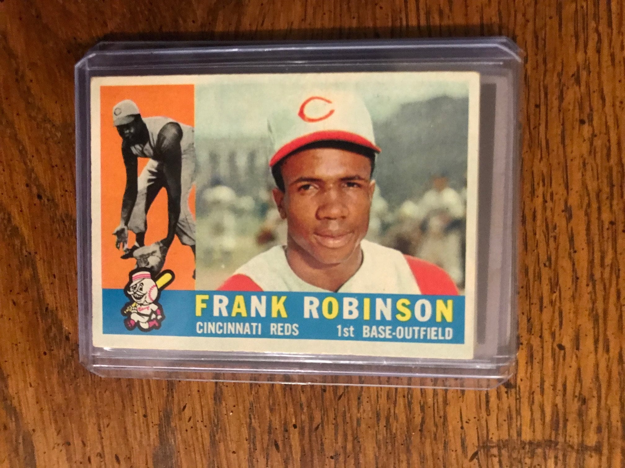 Frank Robinson 1960 Topps Baseball Card original Issue as 