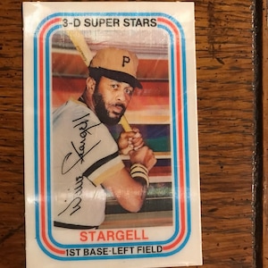 Willie Stargell 1976 Kelloggs Baseball Card (edizione originale) (come nella foto) (1578}