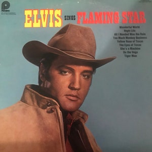 Elvis Presley LP Elvis Sings Flaming Star (B3)