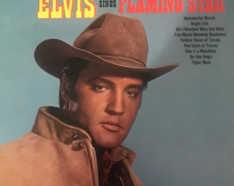 Elvis Presley LP Elvis Sings Flaming Star (B3)