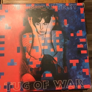 Paul McCartney LP Tug Of War vinyl LP  (B003)