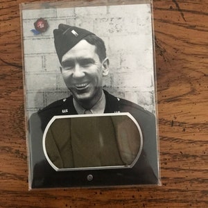 Burgess Meredith End Of War Relic Card (02150)