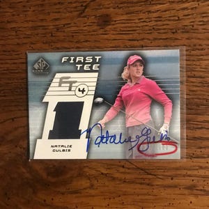 Autographe Natalie Gulbis 2003 Upper Deck SP Golf Card (5750)